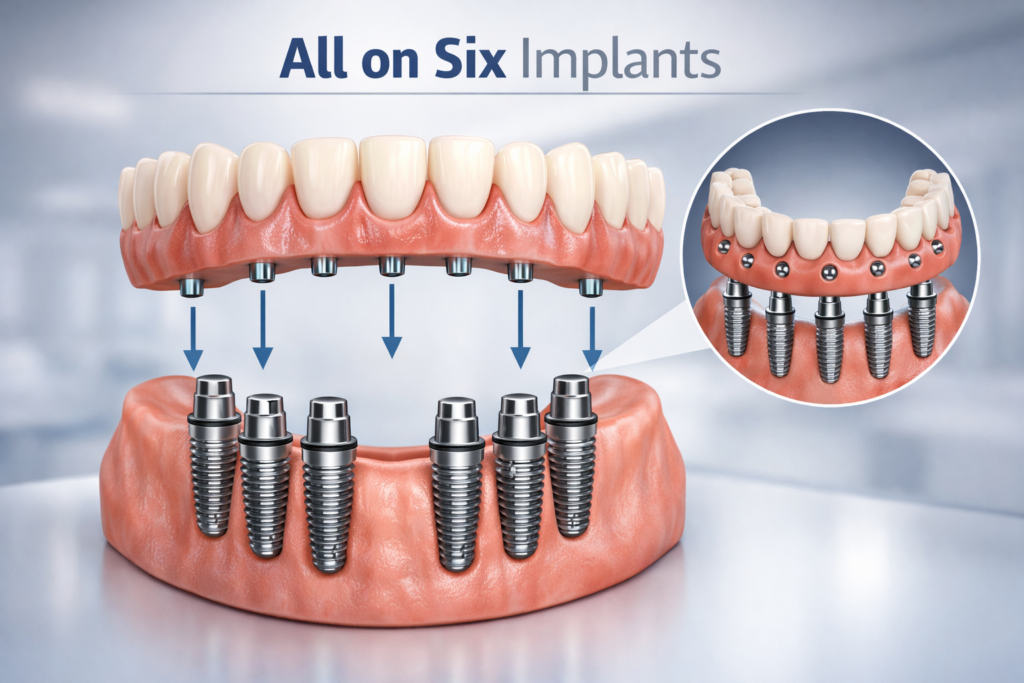 All on 6 Dental Implants Turkey