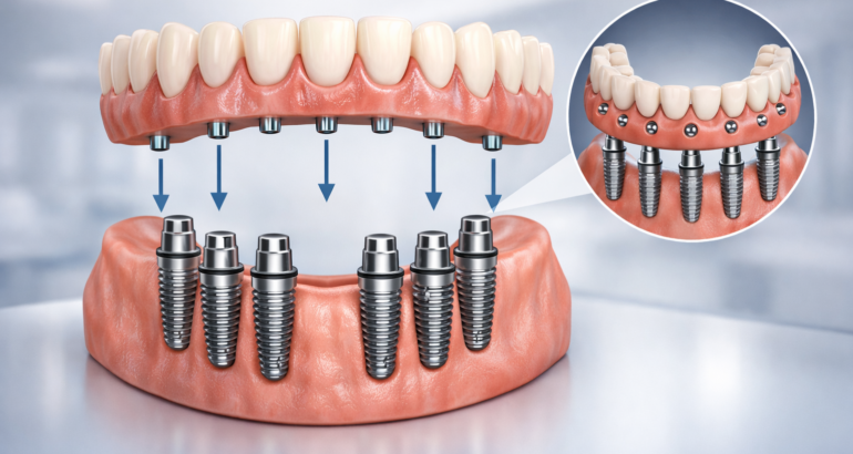 All on 6 Dental Implants Turkey